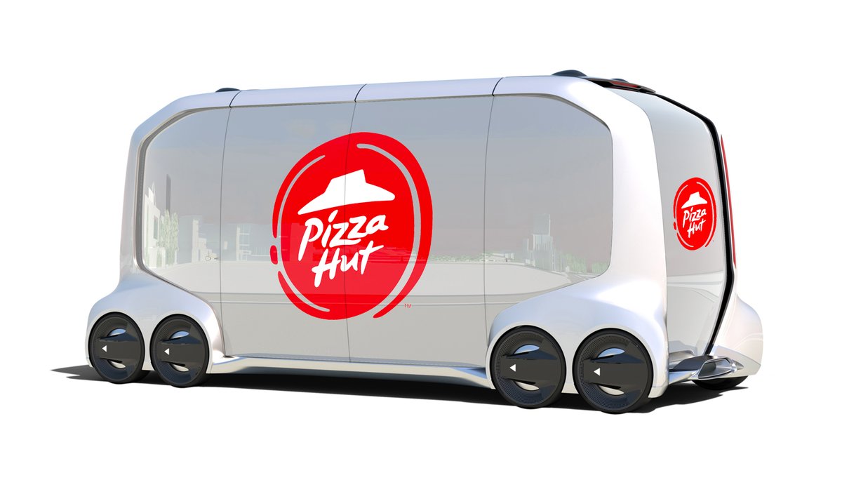 Pizza Hut’s Driverless Car
